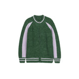 ASCLO Varsity Zip Up Cardigan (4color)