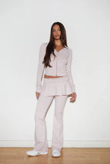 Petite zip-up - pink