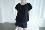 ピナッツチェックリボンTシャツ
