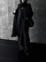 handmade long vest coat