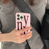 NYC フォーンケースピンク (card)