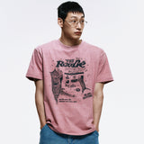 キャットフードピグメントTシャツ_ペールピンク