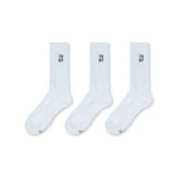 [3PACK] 1507 ロゴクルーソックス