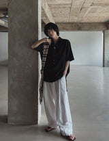 Monette linen wide pants