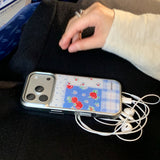 アップルパッチワーク シルバー エポキシケース