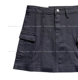 Kenin incision cargo miniskirt