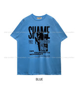 After printing loose fit short sleeves