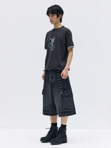 26SS★ MP3 GRAPHIC LAYERED HALF T