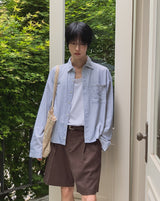Peak Crop Striped Shirt