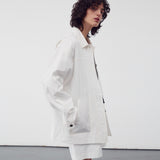 サファリシャツジャケット WHITE