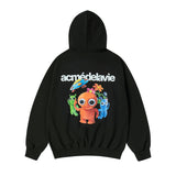 25SS CLAY ALIEN HOODIE BLACK