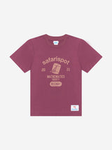 1/2 REC RUIT MATH SOCIETY TEE (PURPLE/BEIGE)