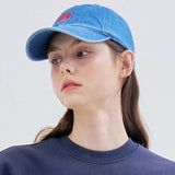 EMBLEM DENIM BALL CAP