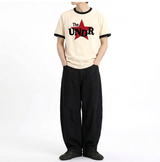 エッセンシャルスタンダード半袖リンガーTシャツ アンダースタークリーム