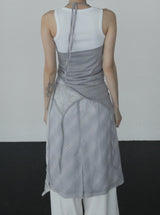 Ar knot check skirt