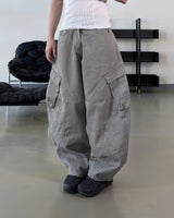 Raun Curved Cargo Wide Pants