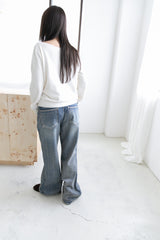 boy bootcut denim pants(S-L)