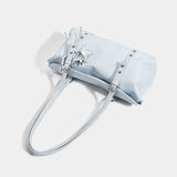 Star Print Soft Quilted Toast Bag - Premium Mini Crossbody Bag