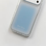 [반투명] blue syrup case
