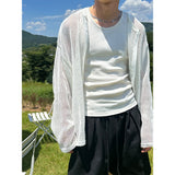 [S/S] サマーシースルージップアップカーディガン（3色）