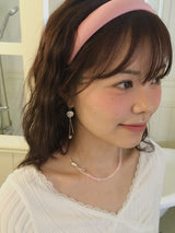 [MADE]ダブルフラワードロップピアス
