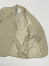 Ber Linen Loose Fit Single Jacket