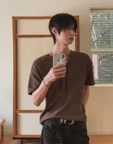シュア アイレット ワッフル ショートスリーブ Tシャツ