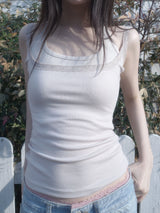 mew lace sleeveless