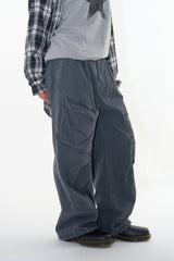 Garment dyeing cargo pants