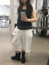 Kine Shirred Bermuda Pants (3color)