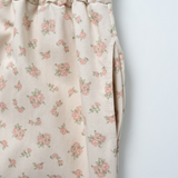 creamy floral pants