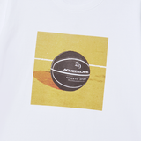 25SS スクエアバスケットボールショートスリーブTシャツ ホワイト