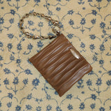 パド ペブル ウォレット (Black, Brown)