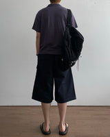 Koul Slub Collar Short Sleeve T