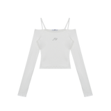 [MADE] Jewelry open shoulder. Ivory 