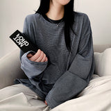 ミーカブーロングスリーブTシャツ