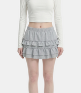 Lovely Frill Mini Skirt
