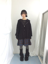 Eyelet Cropped Punching T