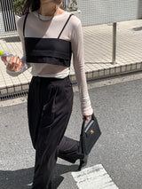 [MADE] VELY TENCEL LAYERED TEE
