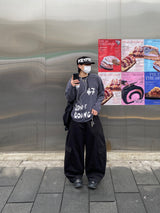 INNERZ ピグメント ストライプ ロングスリーブシャツ 3C