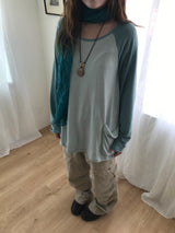 ラグラン ルーズフィット Tシャツ