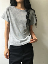 Soja Basic Layered Short Sleeve Tee