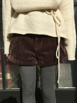 [Guest Look] コーデュロイショーツwithファーライニング (3c)