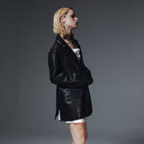 JOHN BOX BLAZER-BLACK