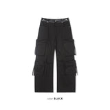 シグネチャーレザーカーゴパンツ(ブラック)
