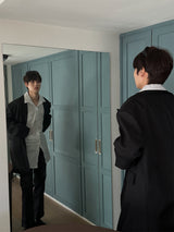 ASCLO Power Shoulder Blazer (3color)