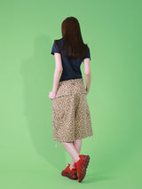 パターンカーゴハーフパンツ (LEOPARD)