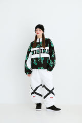 3D TRIPPY RB HOODED JACKET BLACK