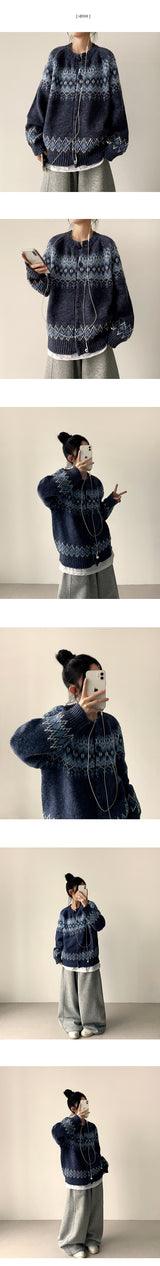 Ritz Nordic Knit Cardigan