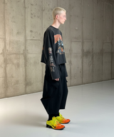 VTG BACK BOOTS CARGO SHORTS_BLACK